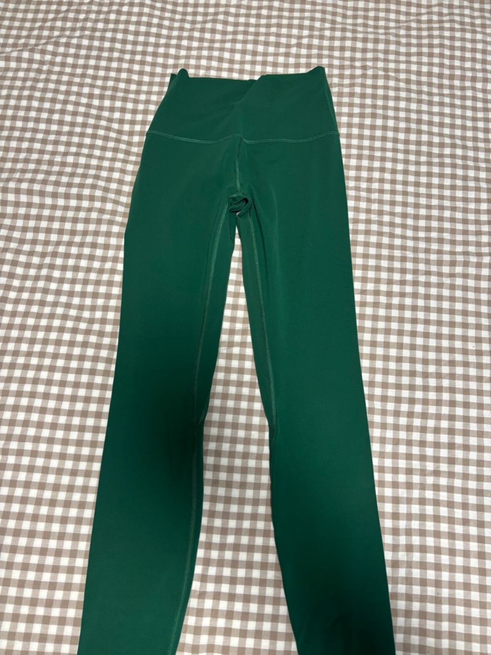 lululemon athletica Deep Green High-Waist Leggings